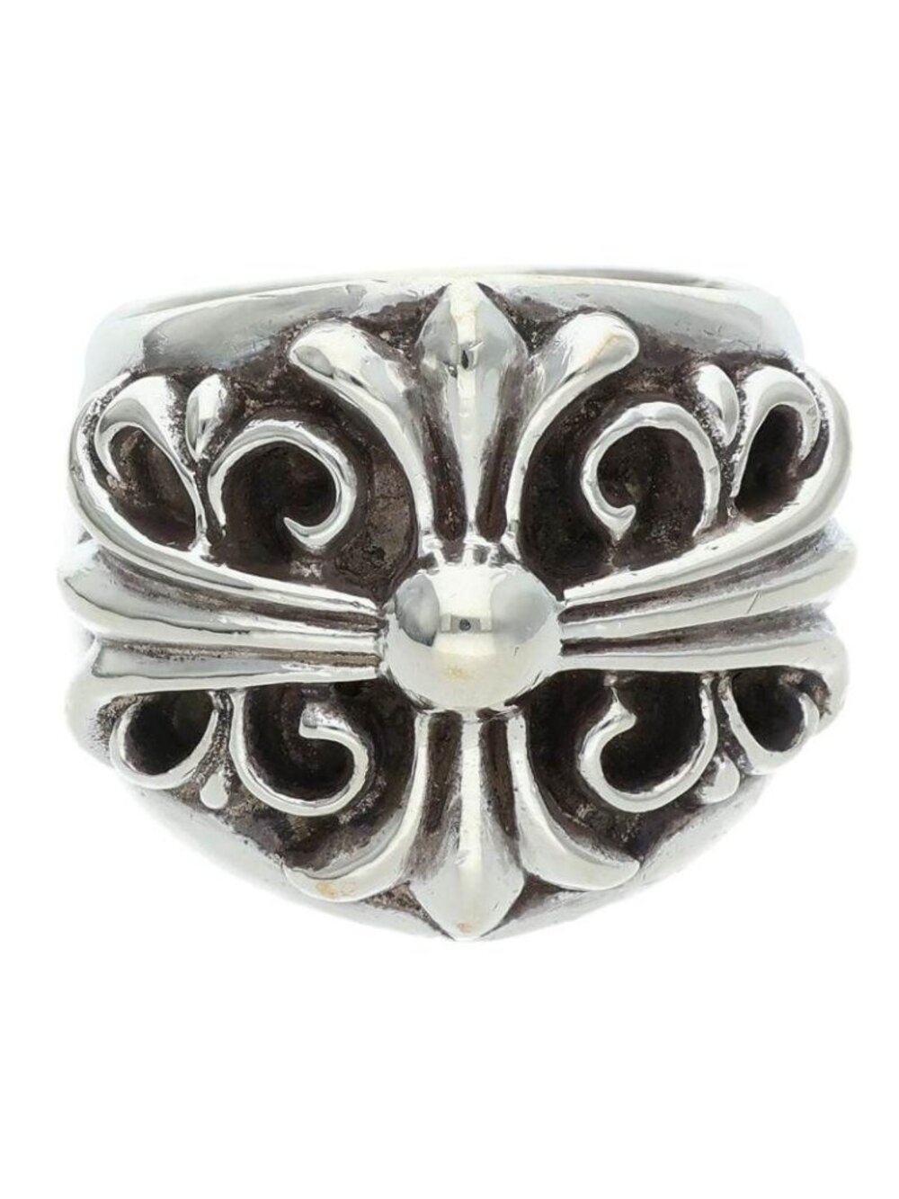 Chrome Hearts Keeper Silver Ring